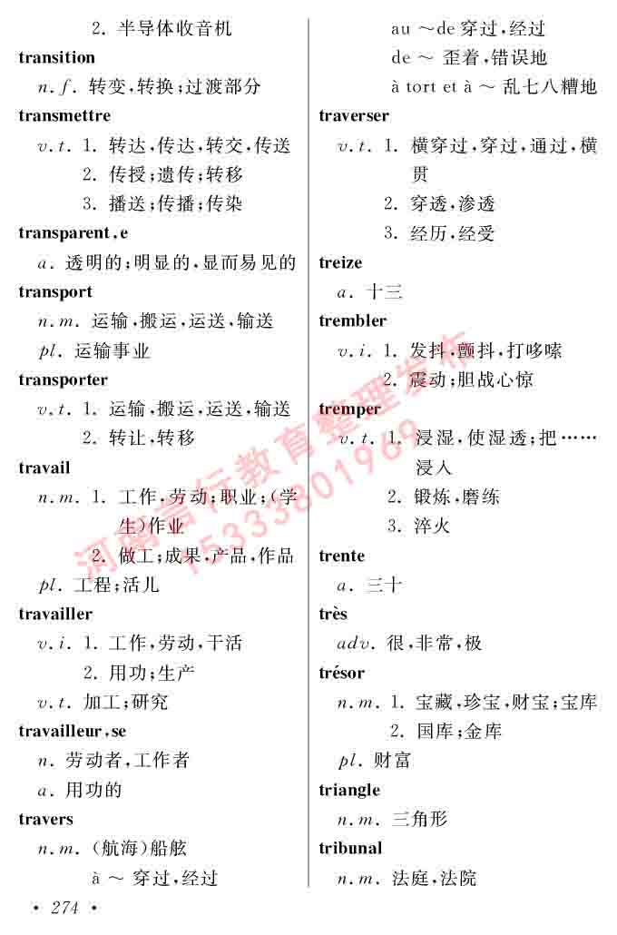 同等学力人员申请硕士在职研究生学位证法语水平全国统一考试复习大纲（第五版）及模拟真题试卷含标准答案-278.jpg
