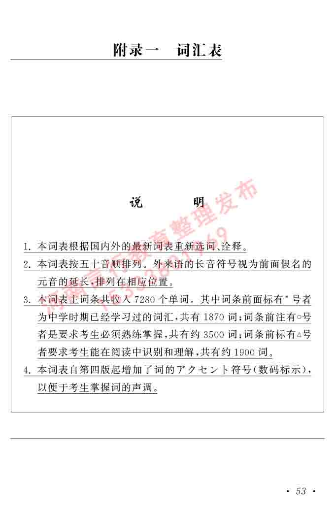 同等学力人员申请硕士在职研究生学位证日语水平全国统一考试复习大纲（第六版）及模拟真题试卷含标准答案-57.jpg