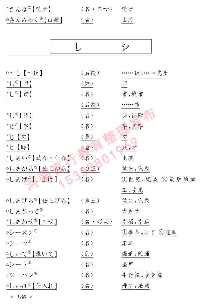 同等学力人员申请硕士在职研究生学位证日语水平全国统一考试复习大纲（第六版）及模拟真题试卷含标准答案-190.jpg