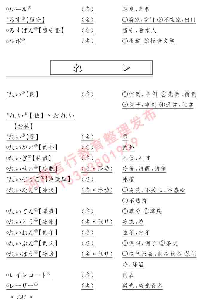 同等学力人员申请硕士在职研究生学位证日语水平全国统一考试复习大纲（第六版）及模拟真题试卷含标准答案-398.jpg