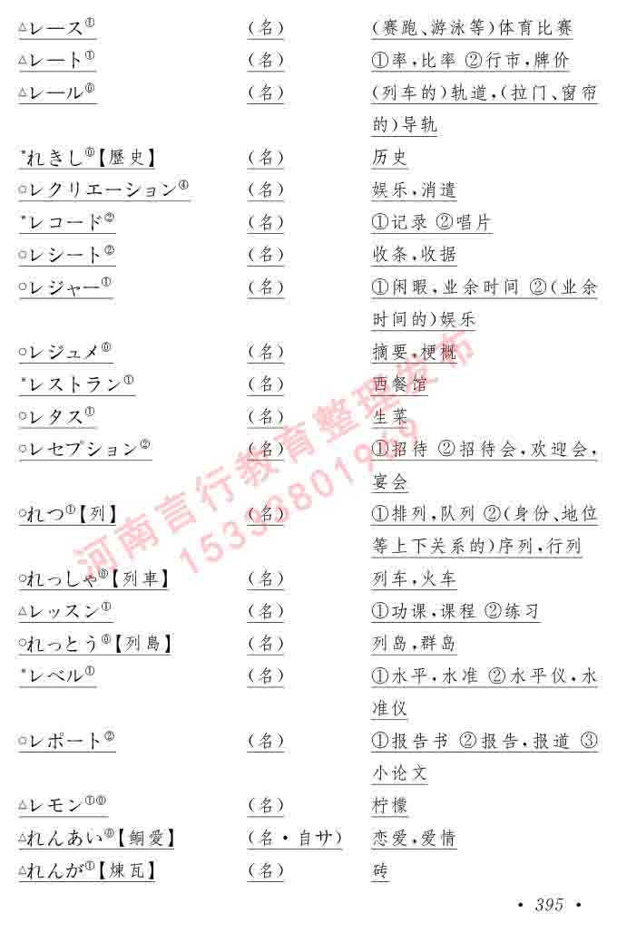 同等学力人员申请硕士在职研究生学位证日语水平全国统一考试复习大纲（第六版）及模拟真题试卷含标准答案-399.jpg