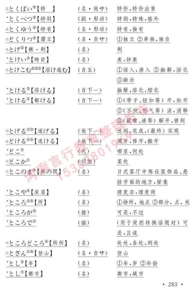 同等学力人员申请硕士在职研究生学位证日语水平全国统一考试复习大纲（第六版）及模拟真题试卷含标准答案-287.jpg