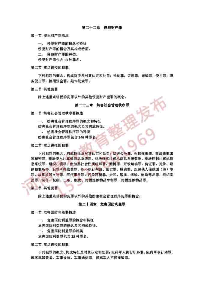 同等学力人员申请硕士学位法学学科综合水平考试大纲及说明（2021版）-34.jpg