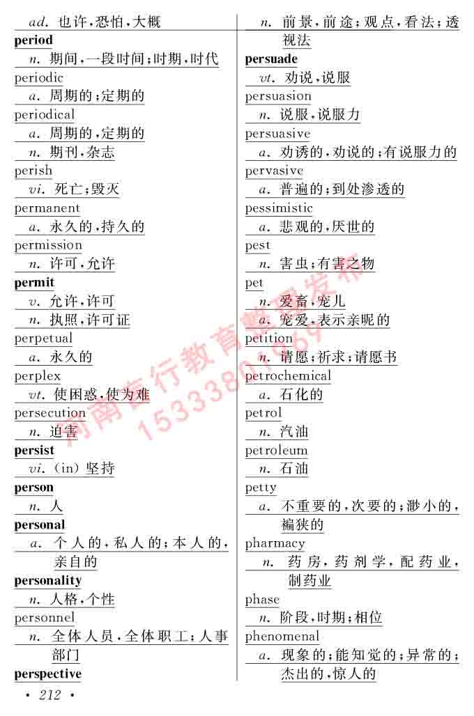 在职研究生同等学力人员申请硕士学位证英语水平全国统一考试复习大纲（第六次修订版）及模拟真题试卷含标准答案-216.jpg