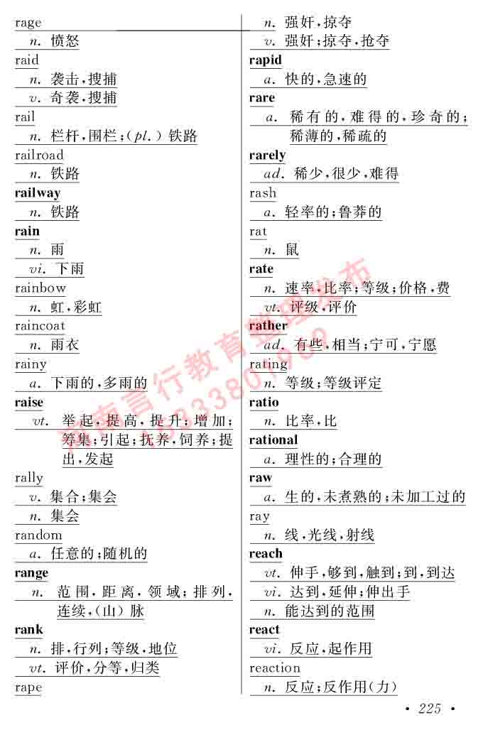 在职研究生同等学力人员申请硕士学位证英语水平全国统一考试复习大纲（第六次修订版）及模拟真题试卷含标准答案-229.jpg
