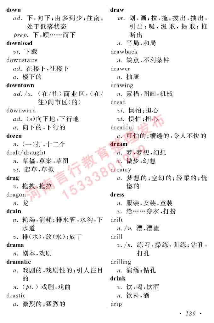 在职研究生同等学力人员申请硕士学位证英语水平全国统一考试复习大纲（第六次修订版）及模拟真题试卷含标准答案-143.jpg