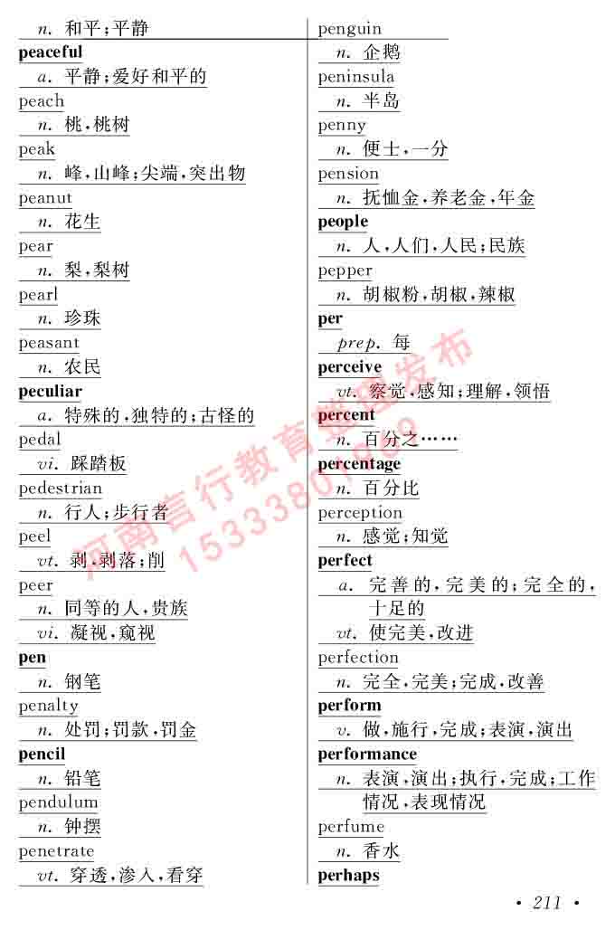 在职研究生同等学力人员申请硕士学位证英语水平全国统一考试复习大纲（第六次修订版）及模拟真题试卷含标准答案-215.jpg