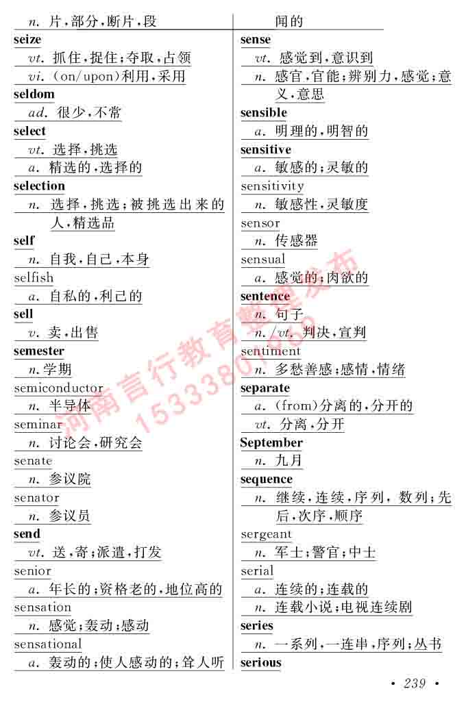 在职研究生同等学力人员申请硕士学位证英语水平全国统一考试复习大纲（第六次修订版）及模拟真题试卷含标准答案-243.jpg