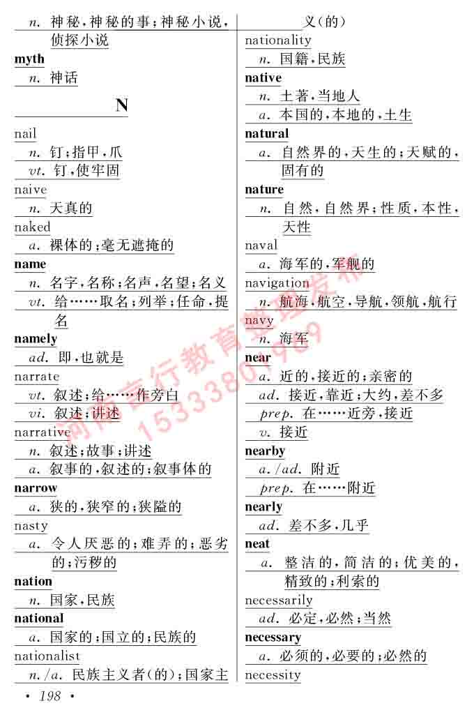 在职研究生同等学力人员申请硕士学位证英语水平全国统一考试复习大纲（第六次修订版）及模拟真题试卷含标准答案-202.jpg