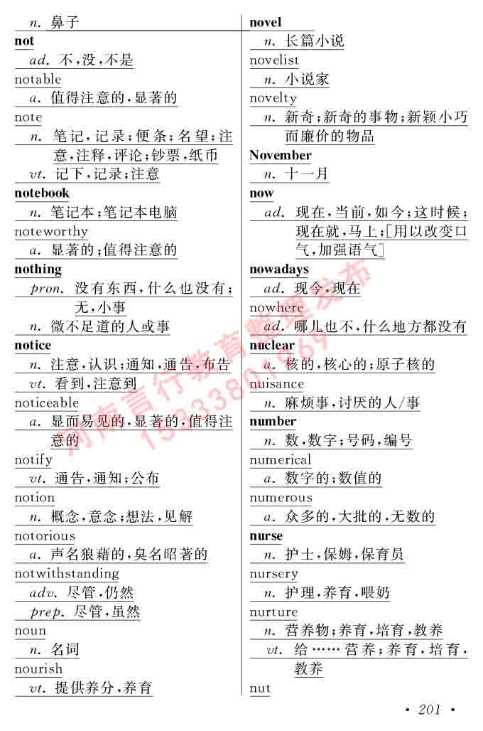 在职研究生同等学力人员申请硕士学位证英语水平全国统一考试复习大纲（第六次修订版）及模拟真题试卷含标准答案-205.jpg
