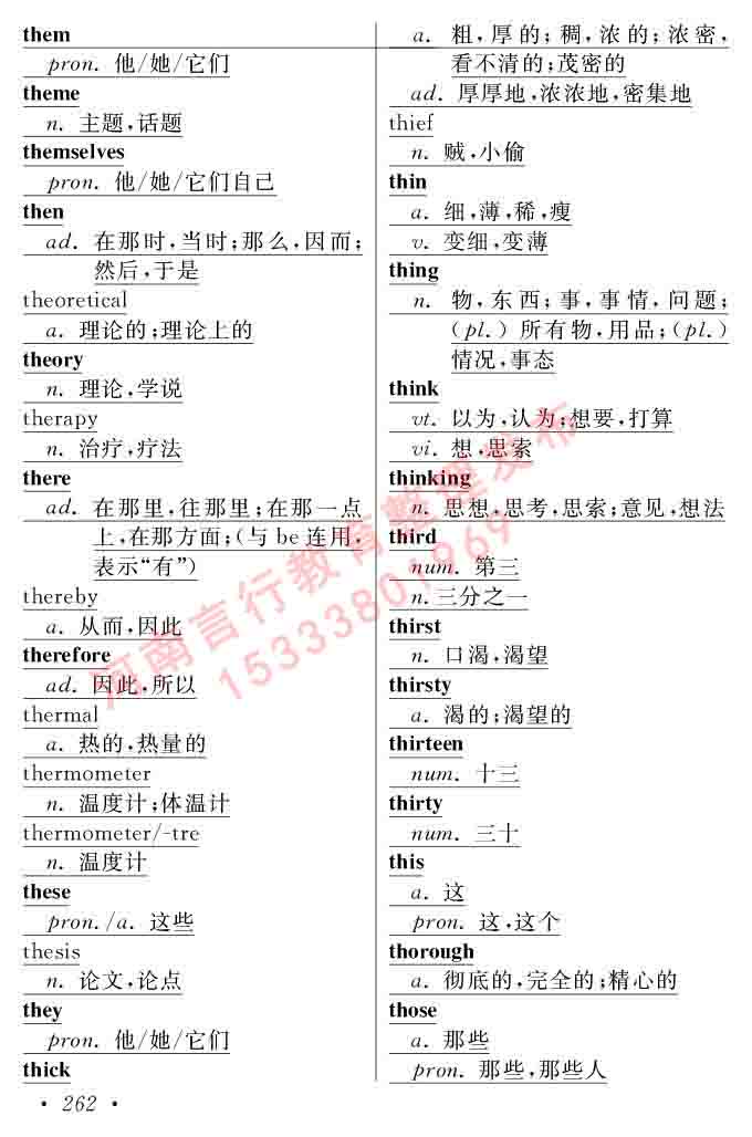 在职研究生同等学力人员申请硕士学位证英语水平全国统一考试复习大纲（第六次修订版）及模拟真题试卷含标准答案-266.jpg