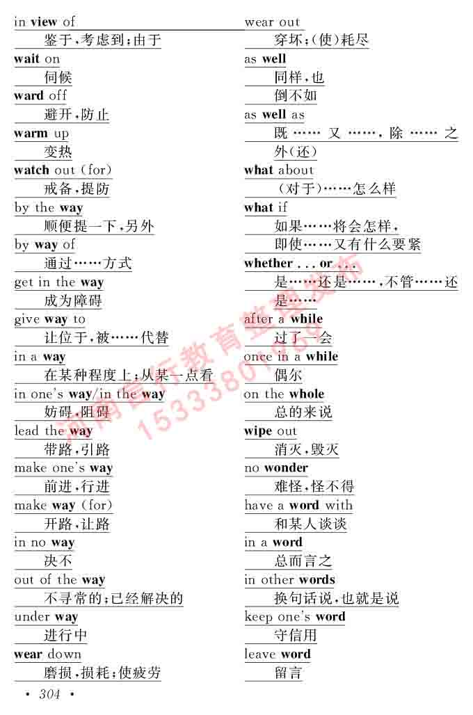 在职研究生同等学力人员申请硕士学位证英语水平全国统一考试复习大纲（第六次修订版）及模拟真题试卷含标准答案-308.jpg